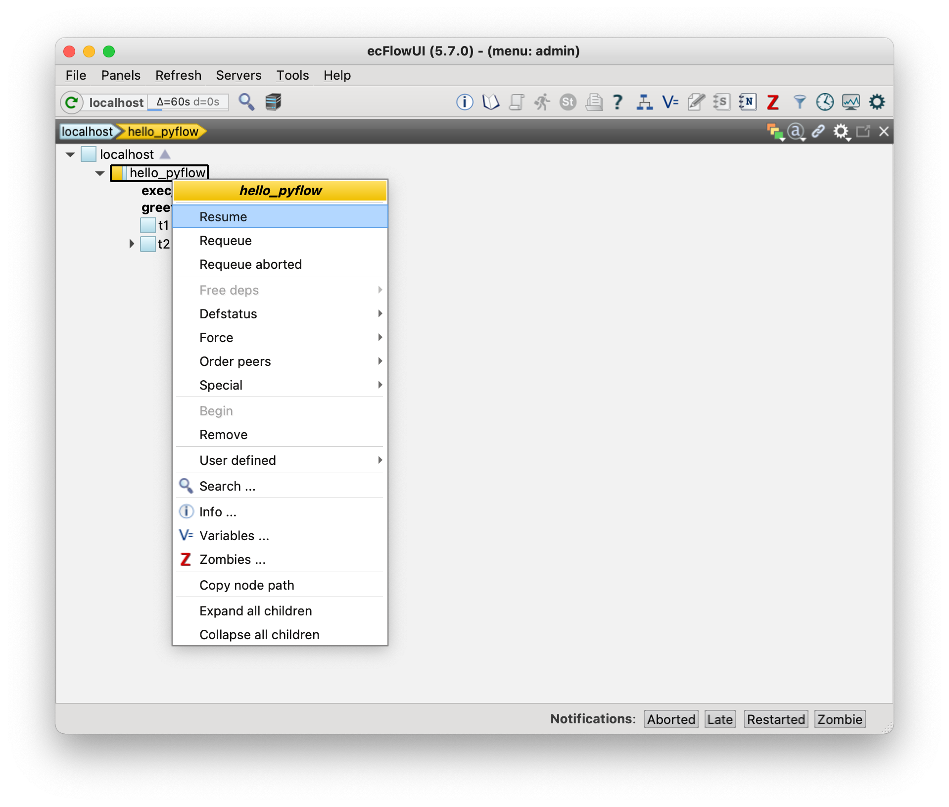 ecFlowUI Resume Suite
